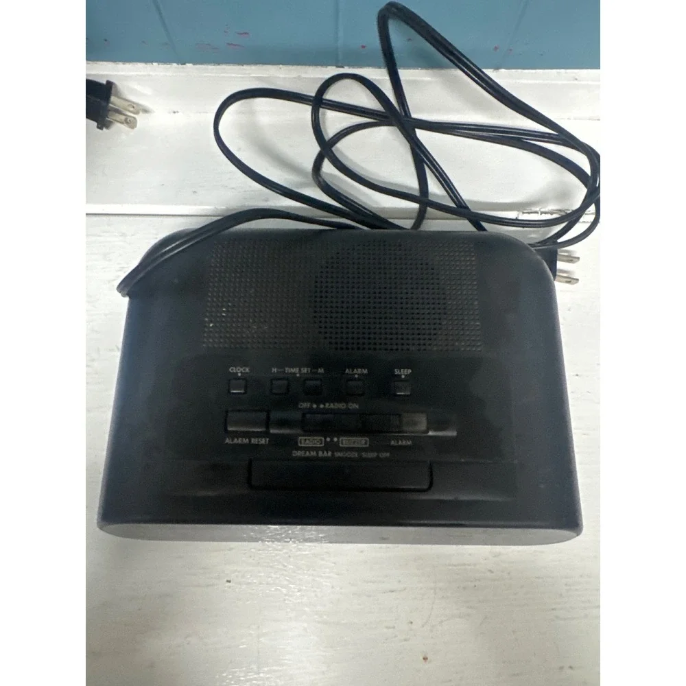 Sony Dream‎ Machine AM FM Digital Clock Radio ICF-C240 Black